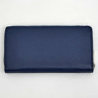 Gucci Logo Zip Around Wallet Blue Navy Silver — view 2