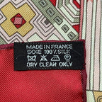 Hermes Scarf Carre 90 Voyage En Etoffes A Journey Through The World's Fabrics — view 6