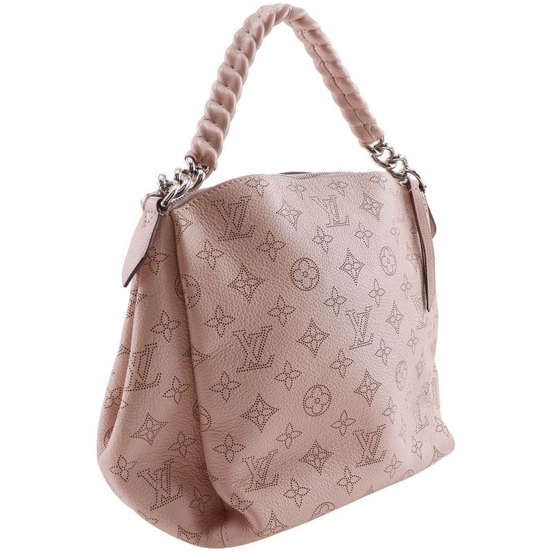 Louis Vuitton Babylon Chain BB 2-Way Monogram Mahina Magnolia Pink Ah0168 — view 4