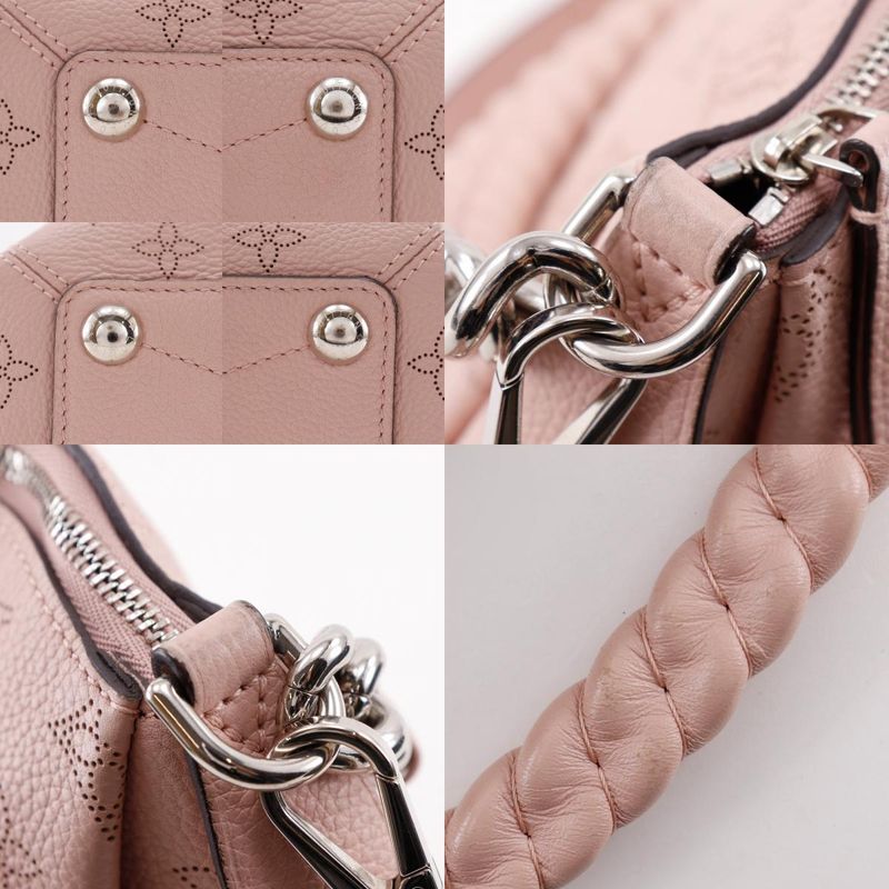 Louis Vuitton Babylon Chain BB 2-Way Monogram Mahina Magnolia Pink Ah0168 — view 9