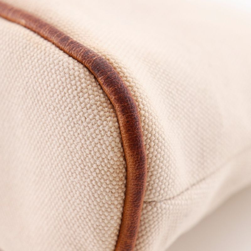 Hermes Bolide Pouch 20 Canvas Beige — view 7
