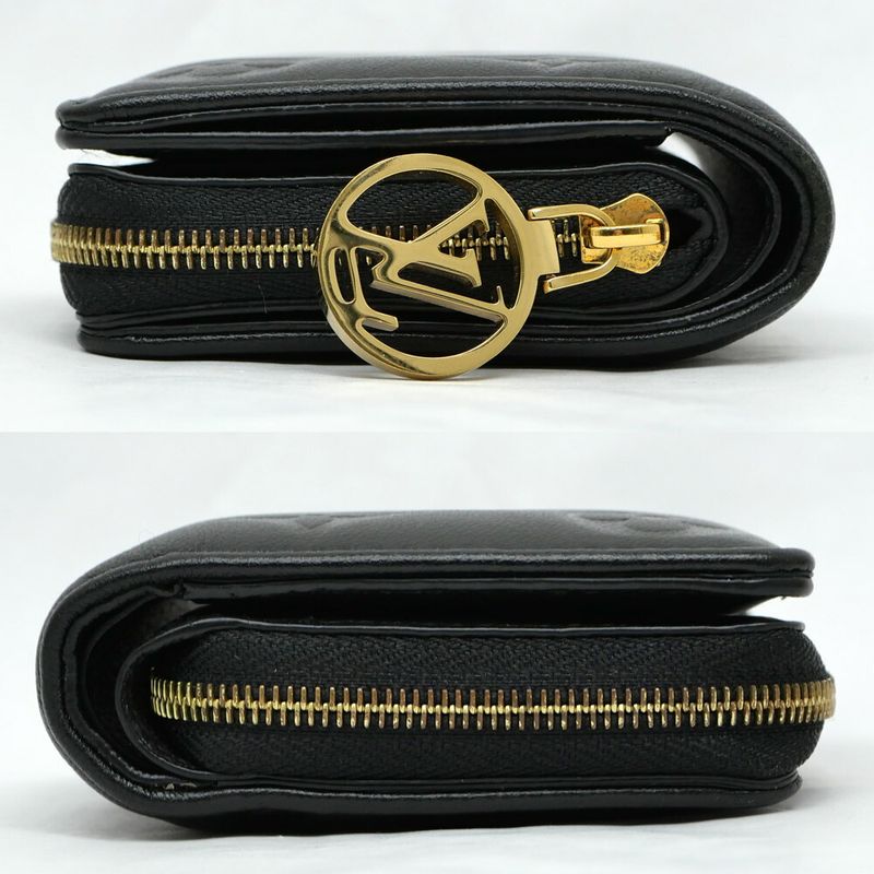 Louis Vuitton Portefeuille Le-noir Black RFID Leather Wallet — view 3