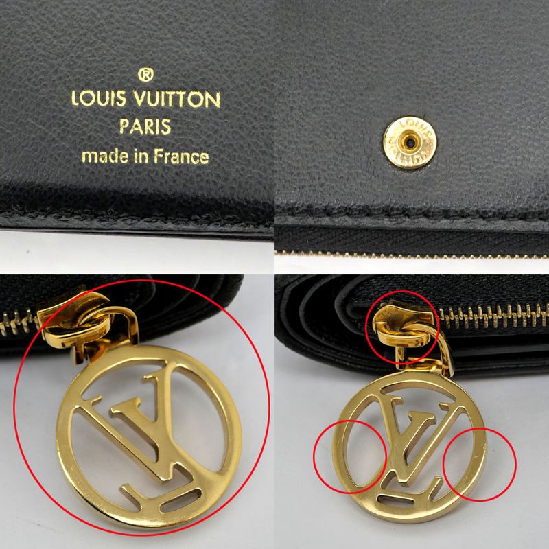 Louis Vuitton Portefeuille Le-noir Black RFID Leather Wallet — view 8