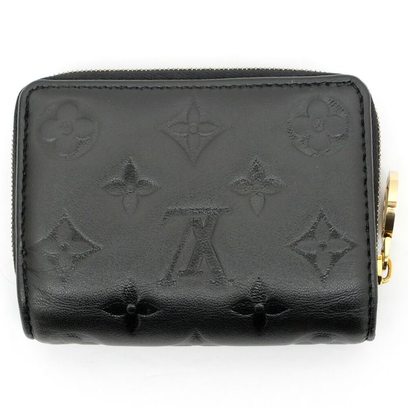 Louis Vuitton Portefeuille Le-noir Black RFID Leather Wallet — view 2
