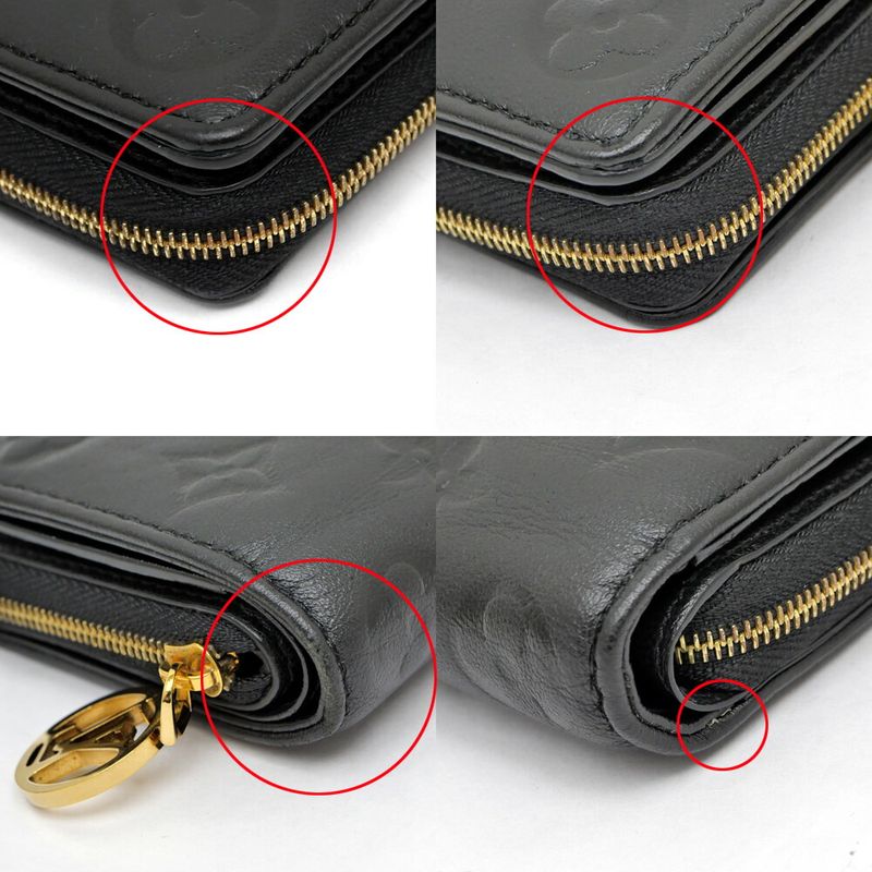 Louis Vuitton Portefeuille Le-noir Black RFID Leather Wallet — view 5