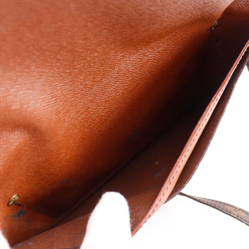 Louis Vuitton Double Lava Vintage 2-Way Clutch Monogram Canvas Brown — view 8