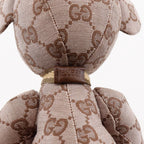 Gucci Bear GG Canvas Brown Stuffed Toy — view 8