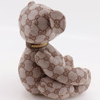 Gucci Bear GG Canvas Brown Stuffed Toy — view 4