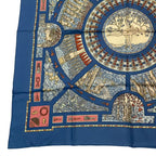 Hermes Scarf Silk Carre 90 le Songe De Poliphile Dream Blue Box — view 5