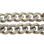Christian Dior Chain Link Signature Plate N1971 Hommt d000 Silver Necklace 1245 — view 7