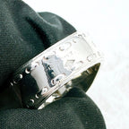 Hermes Mexican Corset Silver Ring 51 No 10 — view 7