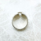 Hermes Mexican Corset Silver Ring 51 No 10 — view 6