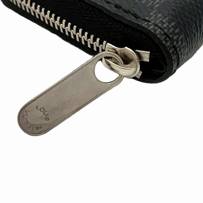 Louis Vuitton Zippy Coin Purse Damier Graphite Case Canvas — view 9