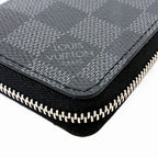 Louis Vuitton Zippy Coin Purse Damier Graphite Case Canvas — view 7