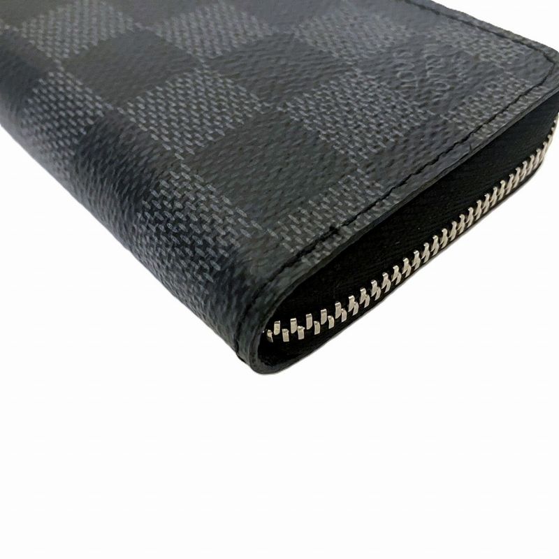 Louis Vuitton Zippy Coin Purse Damier Graphite Case Canvas — view 8