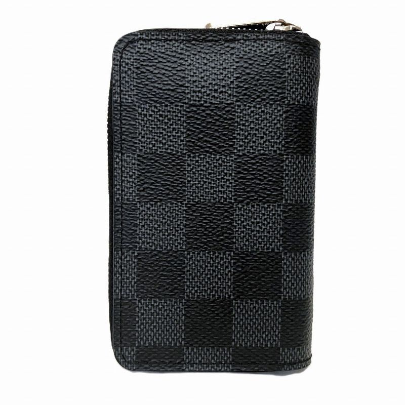 Louis Vuitton Zippy Coin Purse Damier Graphite Case Canvas — view 2