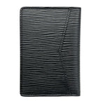 Louis Vuitton Card Case Epi Leather Organizer Do Poche Black — view 3