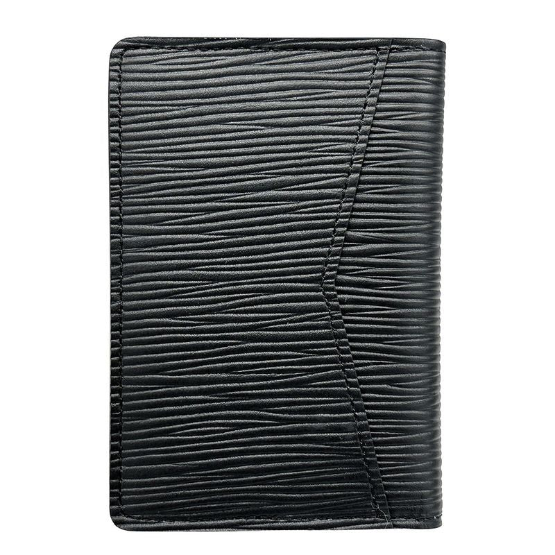 Louis Vuitton Card Case Epi Leather Organizer Do Poche Black — view 3