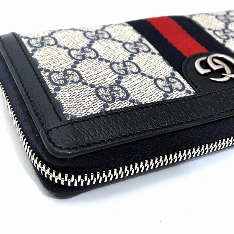 Gucci GG Ophidia Long Wallet Supreme Canvas — view 9