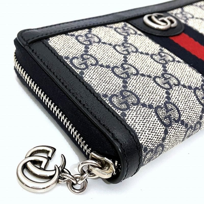 Gucci GG Ophidia Long Wallet Supreme Canvas — view 8