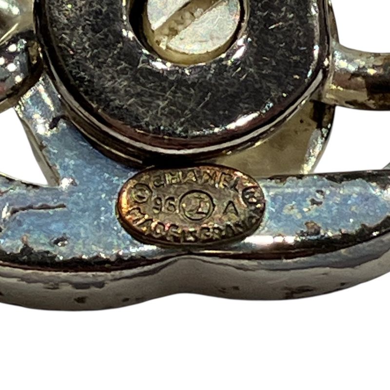 Chanel Coco Mark Turnlock Bracelet Accessories Brass — view 3