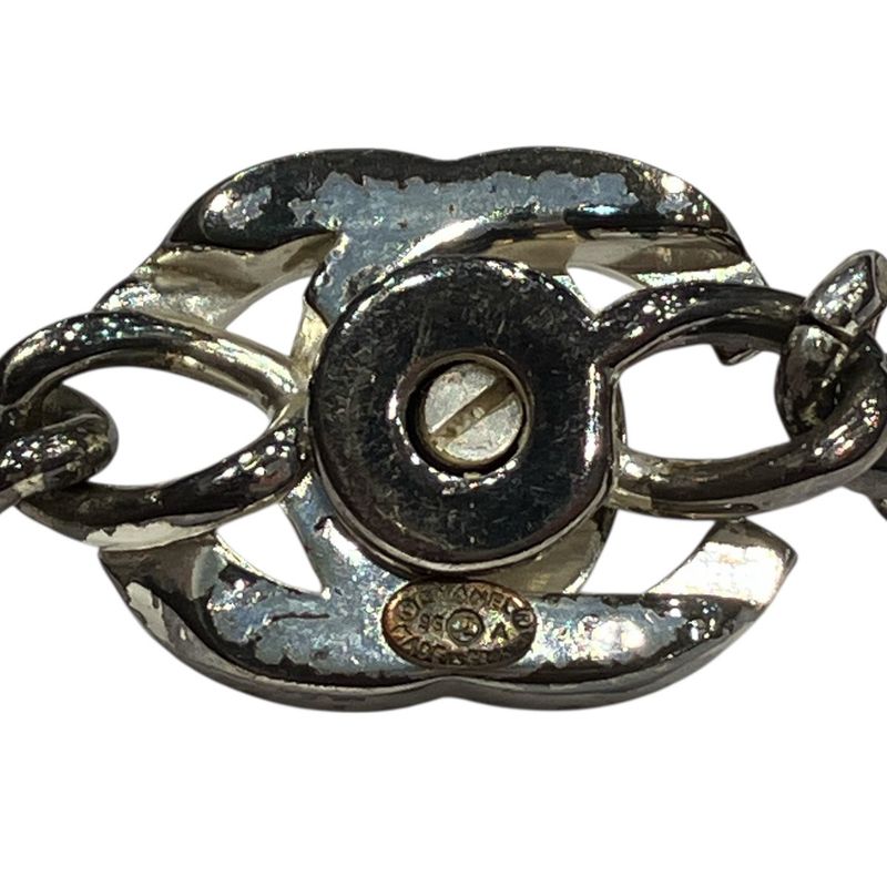 Chanel Coco Mark Turnlock Bracelet Accessories Brass — view 7