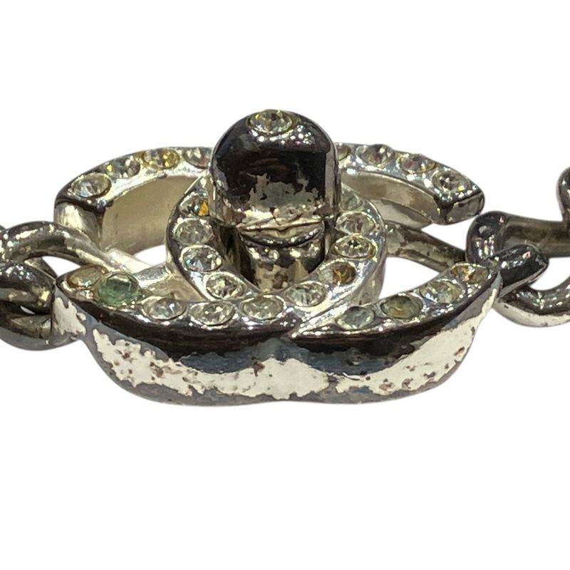 Chanel Coco Mark Turnlock Bracelet Accessories Brass — view 4