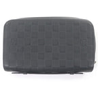 Louis Vuitton Damier Infini Leather Round Zipper Long Wallet — view 3