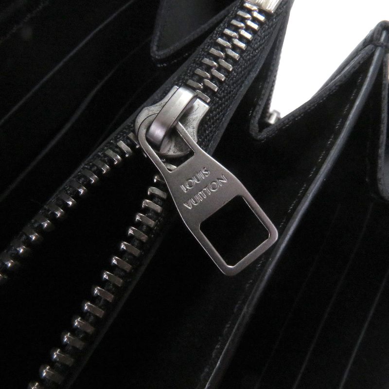 Louis Vuitton Damier Infini Leather Round Zipper Long Wallet — view 7