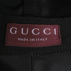 Gucci Embossed Logo Sherry Line Bucket Hat Black — view 8