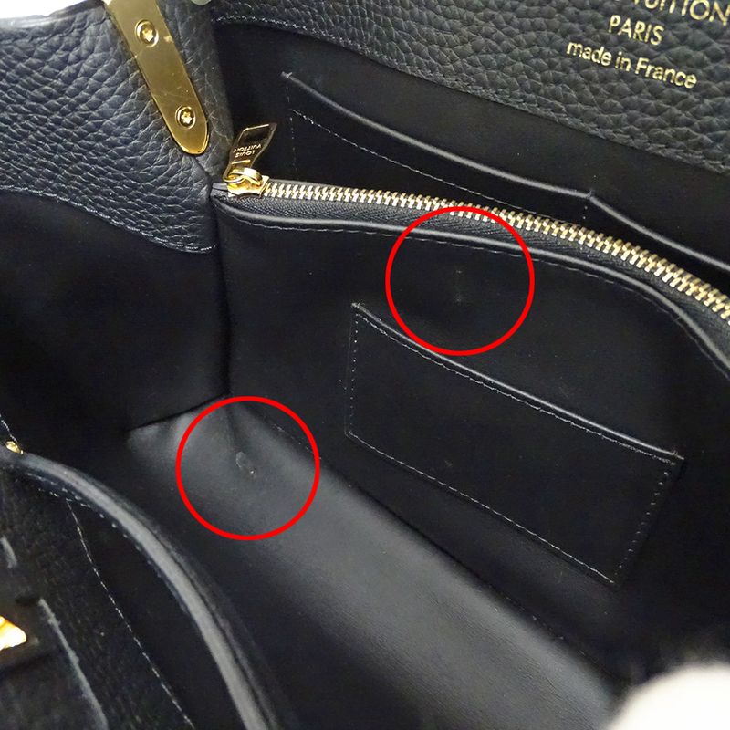Louis Vuitton Bag Shoulder 2-Way Capucines MM Taurillon — view 8