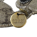 Gucci Key Holder Gucciori Chihuahua GG Supreme Beige Brown Dog — view 5