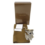Gucci Key Holder Gucciori Chihuahua GG Supreme Beige Brown Dog — view 6