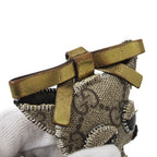 Gucci Key Holder Gucciori Chihuahua GG Supreme Beige Brown Dog — view 7