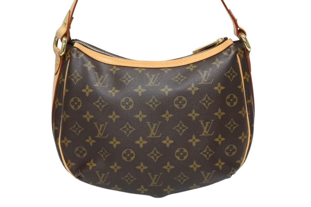 Louis Vuitton Tulum PM Bag Monogram Leather Brown — view 3