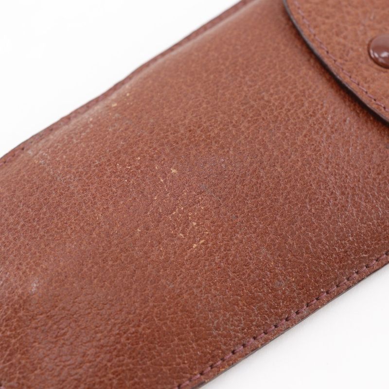 Gucci Vintage Leather Brown Key Case — view 8