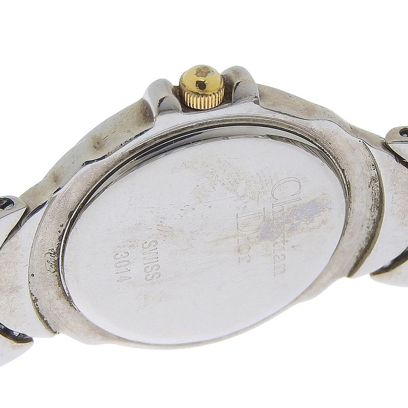 Christian Dior Stainless Steel Quartz Analog Display White Dial — view 6