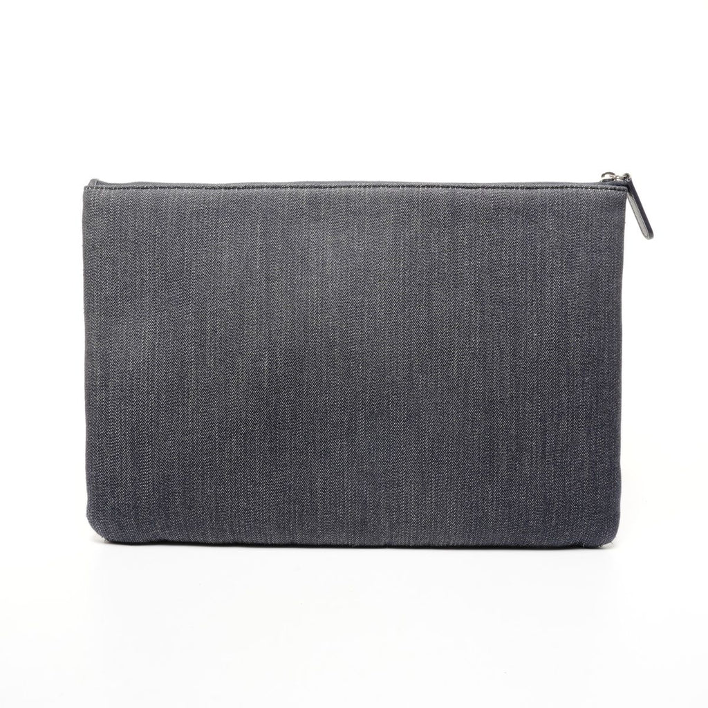 Chanel Clutch 21 Denim Logo — view 2