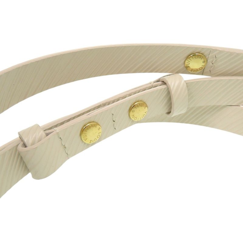 Louis Vuitton Epi Leather Shoulder Strap White 1437 — view 4