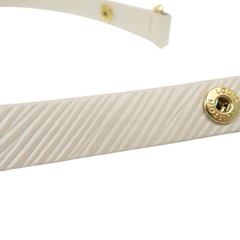 Louis Vuitton Epi Leather Shoulder Strap White 1437 — view 8