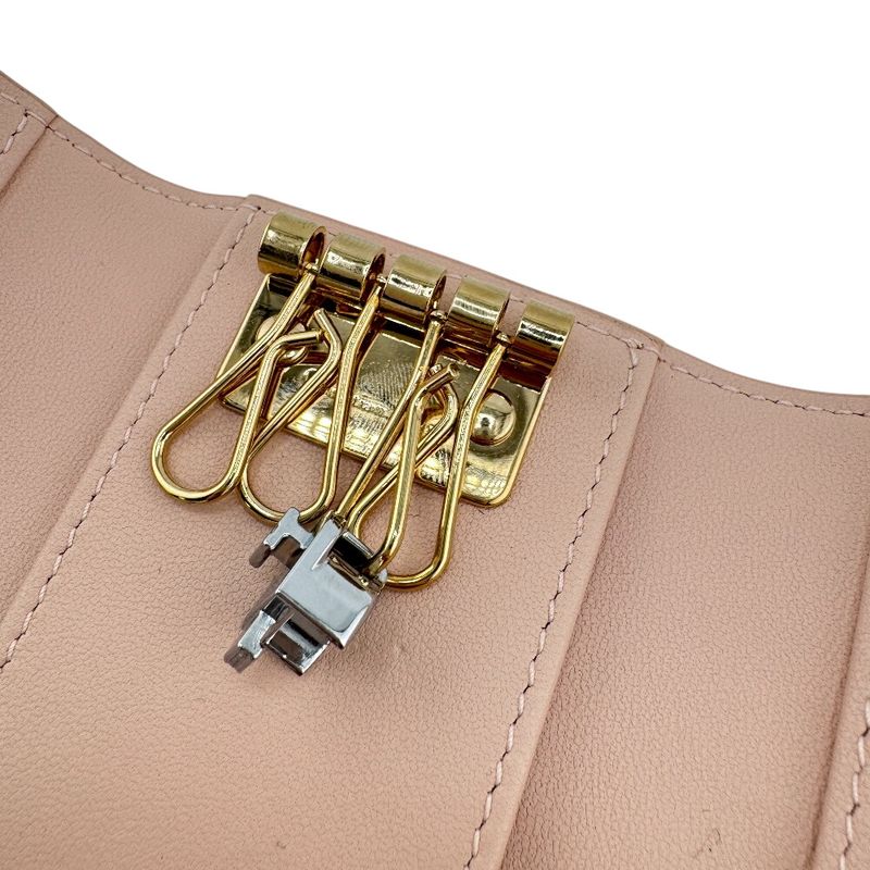 Dior Lady Key Case Pink — view 6