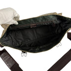 Gucci Messenger Shoulder Bag GG Supreme Brown Beige Leather — view 9