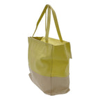 Celine Horizontal Cabas Bicolor Tote Bag Yellow Beige — view 3