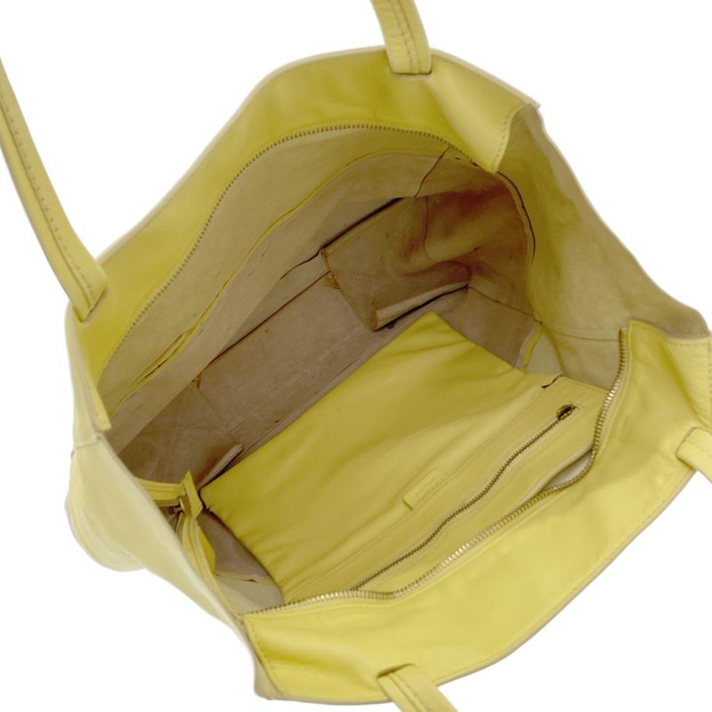 Celine Horizontal Cabas Bicolor Tote Bag Yellow Beige — view 5