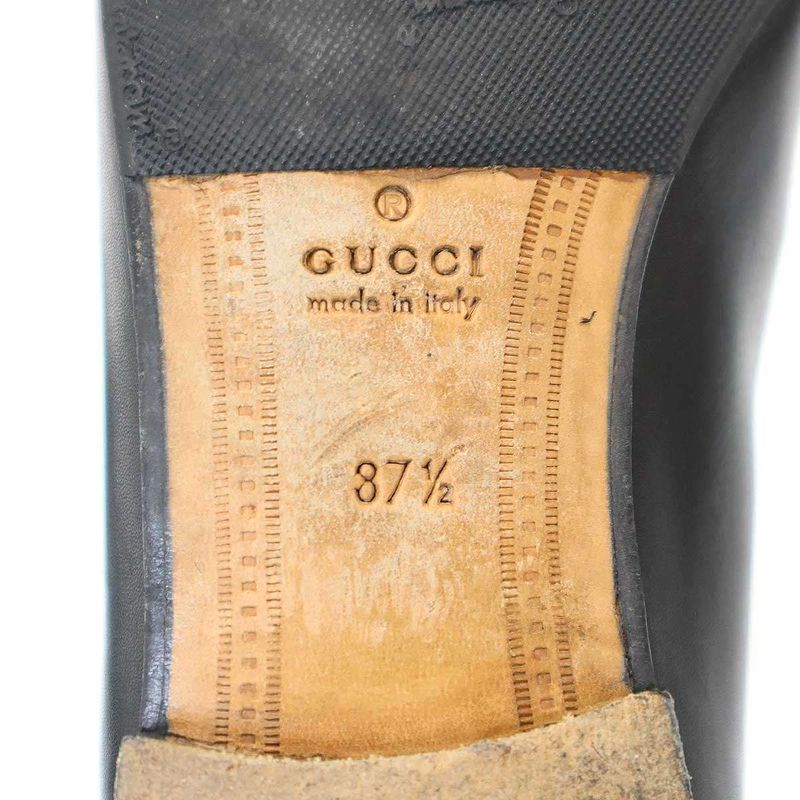 Gucci Jordan Horsebit Loafers Black 37 1 2 — view 6