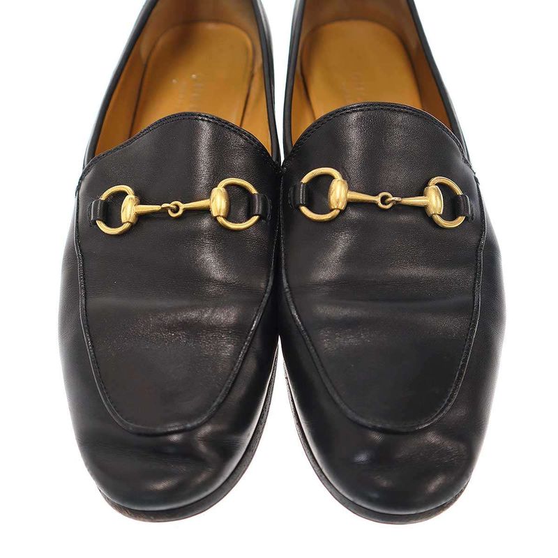 Gucci Jordan Horsebit Loafers Black 37 1 2 — view 7