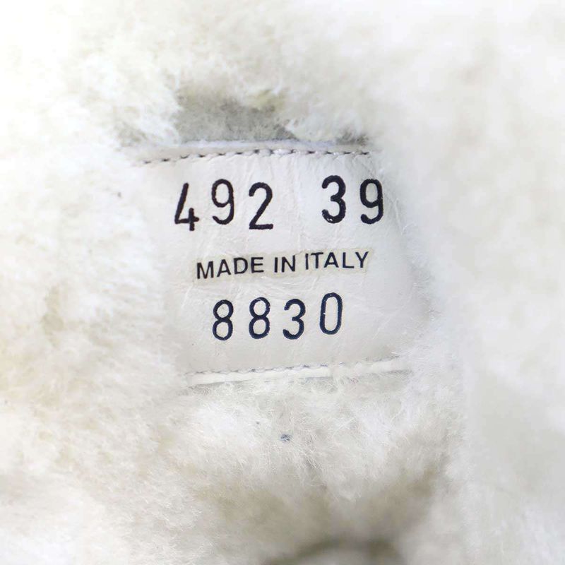 Prada Suede Shearling Mouthpiece Boots 492 8830 Gray 39 — view 6