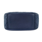 Chanel Shoulder Bag Small Vanity Case As1513 Navy Lambskin Chain — view 5