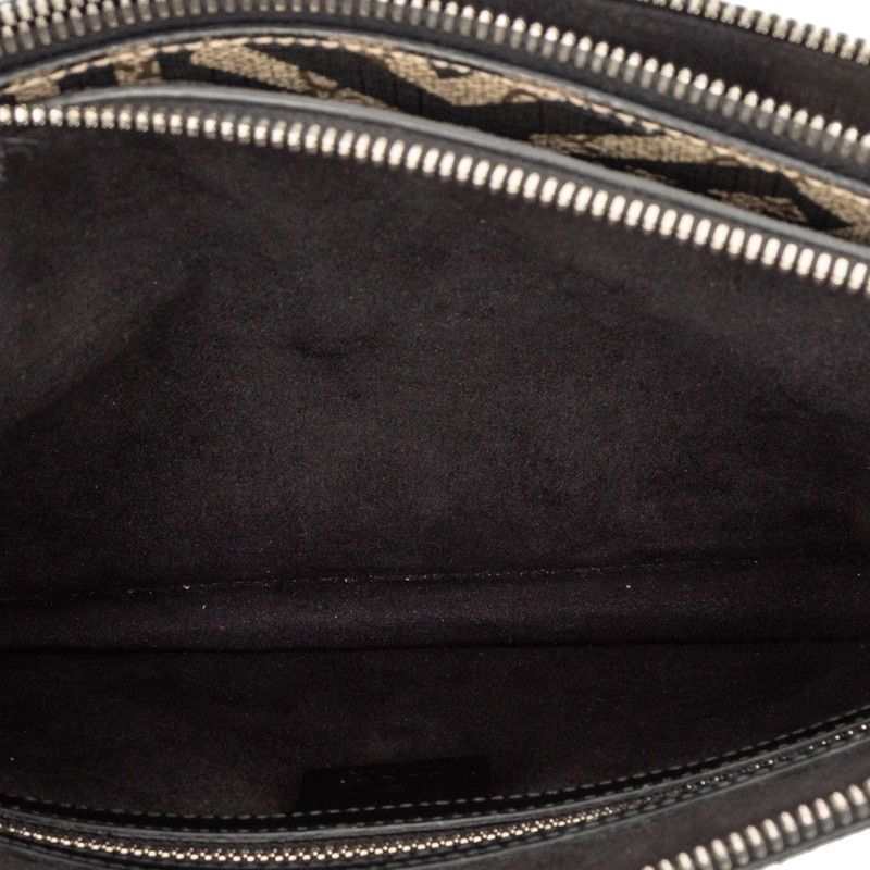 Gucci GG Supreme Carre Ido Bi-sherry Line Shoulder Bag Clutch Beige — view 5