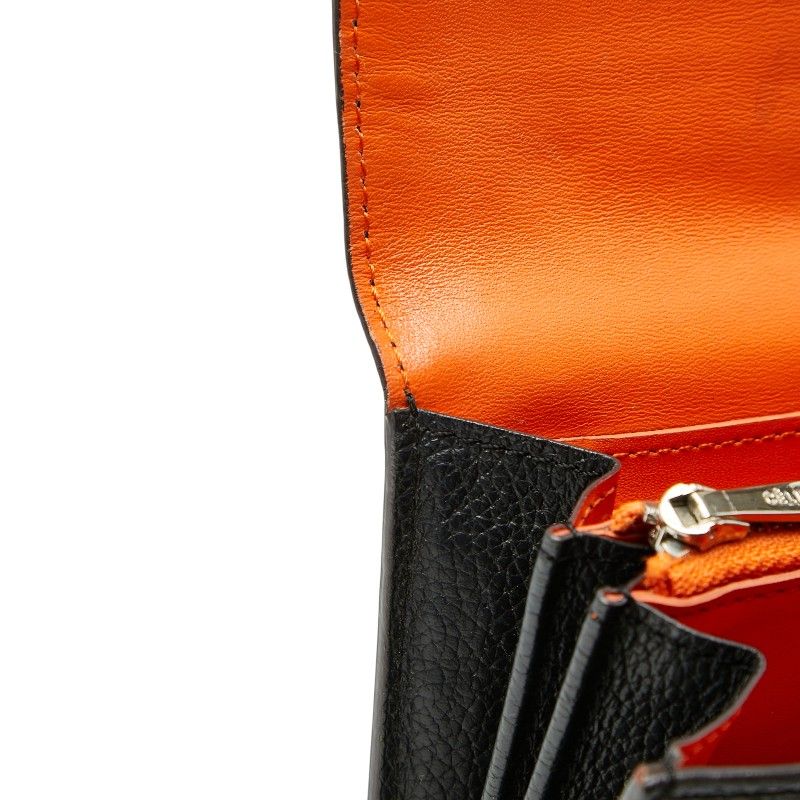 Celine Large Flap Multifunction Black Leather — view 7